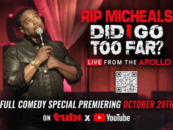 RIP MICHEALS Brings Unfiltered Laughs to the Historic Apollo Theater — Comedy Special Debuts October 28 on Tubi & YouTube