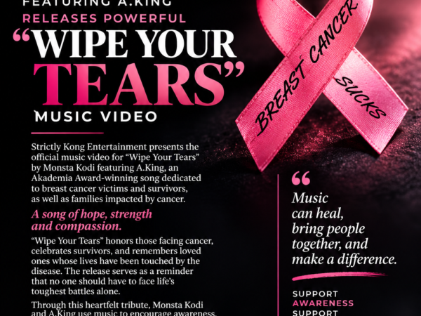 Strictly Kong Presents: Monsta Kodi (@Monstakodi) f/ A.King – “Wipe Your Tears” (Video)