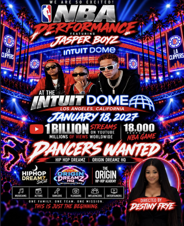 TikTok’s Creator of the Year Jasper Boyz Set for NBA Clippers Intuit Dome MLK Performance